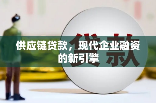 峨边供应链贷款，现代企业融资的新引擎