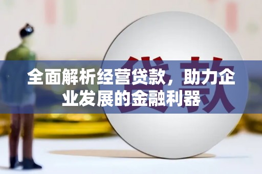 峨边全面解析经营贷款，助力企业发展的金融利器