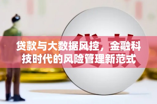 峨边贷款与大数据风控，金融科技时代的风险管理新范式