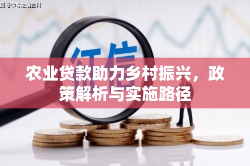 峨边农业贷款助力乡村振兴，政策解析与实施路径