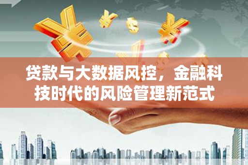 峨边贷款与大数据风控，金融科技时代的风险管理新范式