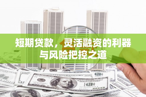 峨边短期贷款，灵活融资的利器与风险把控之道