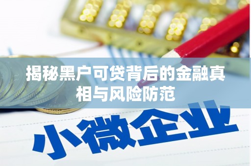 峨边揭秘黑户可贷背后的金融真相与风险防范