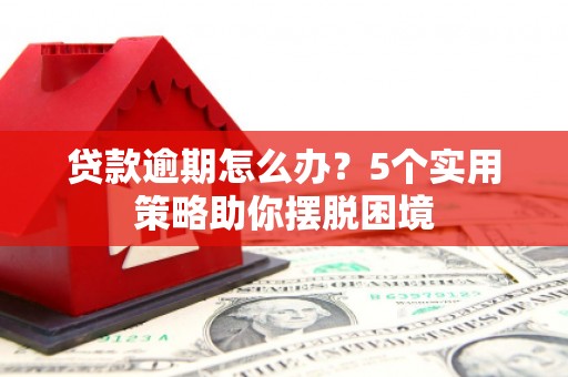 峨边贷款逾期怎么办？5个实用策略助你摆脱困境
