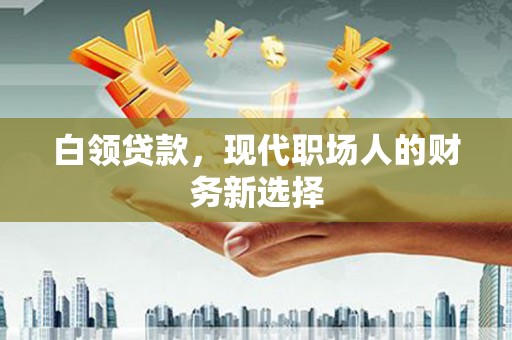 峨边白领贷款，现代职场人的财务新选择