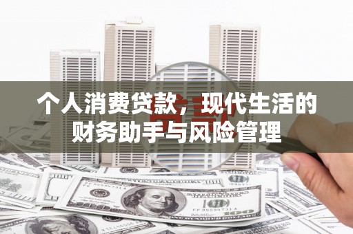 峨边个人消费贷款，现代生活的财务助手与风险管理