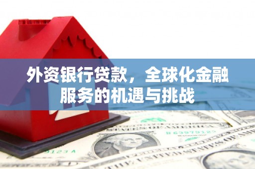 峨边外资银行贷款，全球化金融服务的机遇与挑战