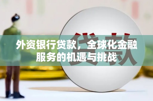 峨边外资银行贷款，全球化金融服务的机遇与挑战