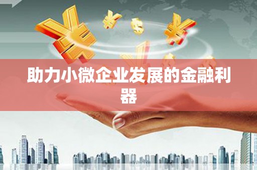 峨边助力小微企业发展的金融利器