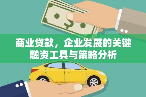 峨边商业贷款，企业发展的关键融资工具与策略分析