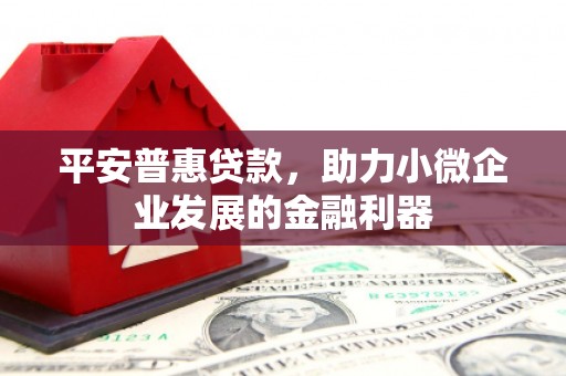 峨边平安普惠贷款，助力小微企业发展的金融利器