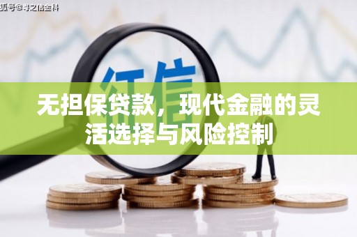 峨边无担保贷款，现代金融的灵活选择与风险控制