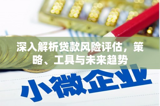 峨边深入解析贷款风险评估，策略、工具与未来趋势