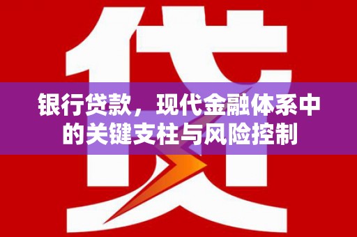 峨边银行贷款，现代金融体系中的关键支柱与风险控制