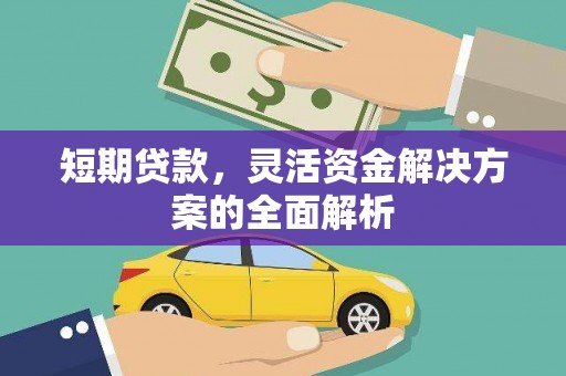 峨边短期贷款，灵活资金解决方案的全面解析