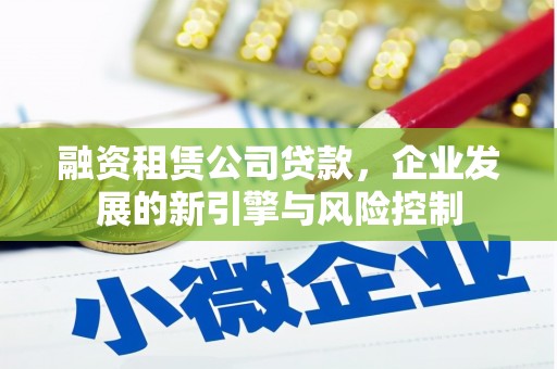 峨边融资租赁公司贷款，企业发展的新引擎与风险控制