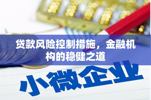 峨边贷款风险控制措施，金融机构的稳健之道