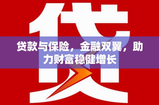 峨边贷款与保险，金融双翼，助力财富稳健增长