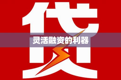 峨边灵活融资的利器