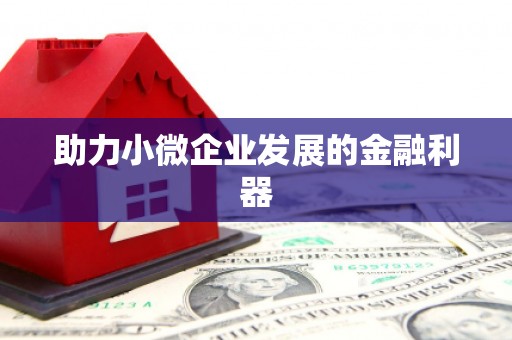 峨边助力小微企业发展的金融利器