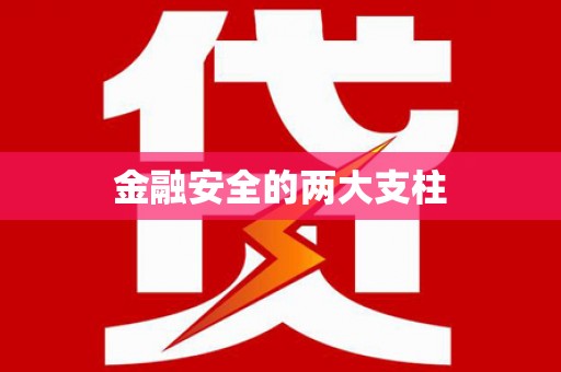 峨边金融安全的两大支柱
