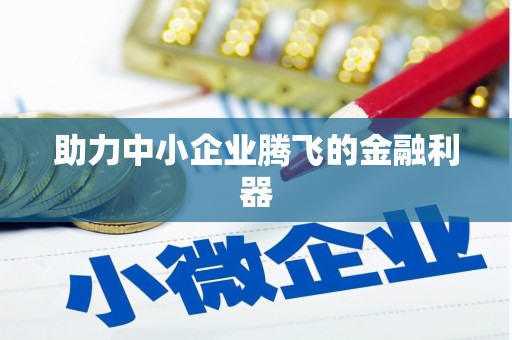 峨边助力中小企业腾飞的金融利器