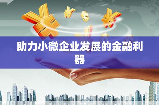 峨边助力小微企业发展的金融利器