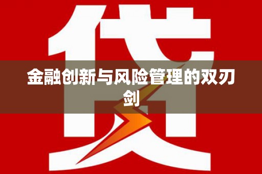 峨边金融创新与风险管理的双刃剑