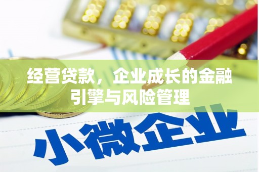 峨边经营贷款，企业成长的金融引擎与风险管理